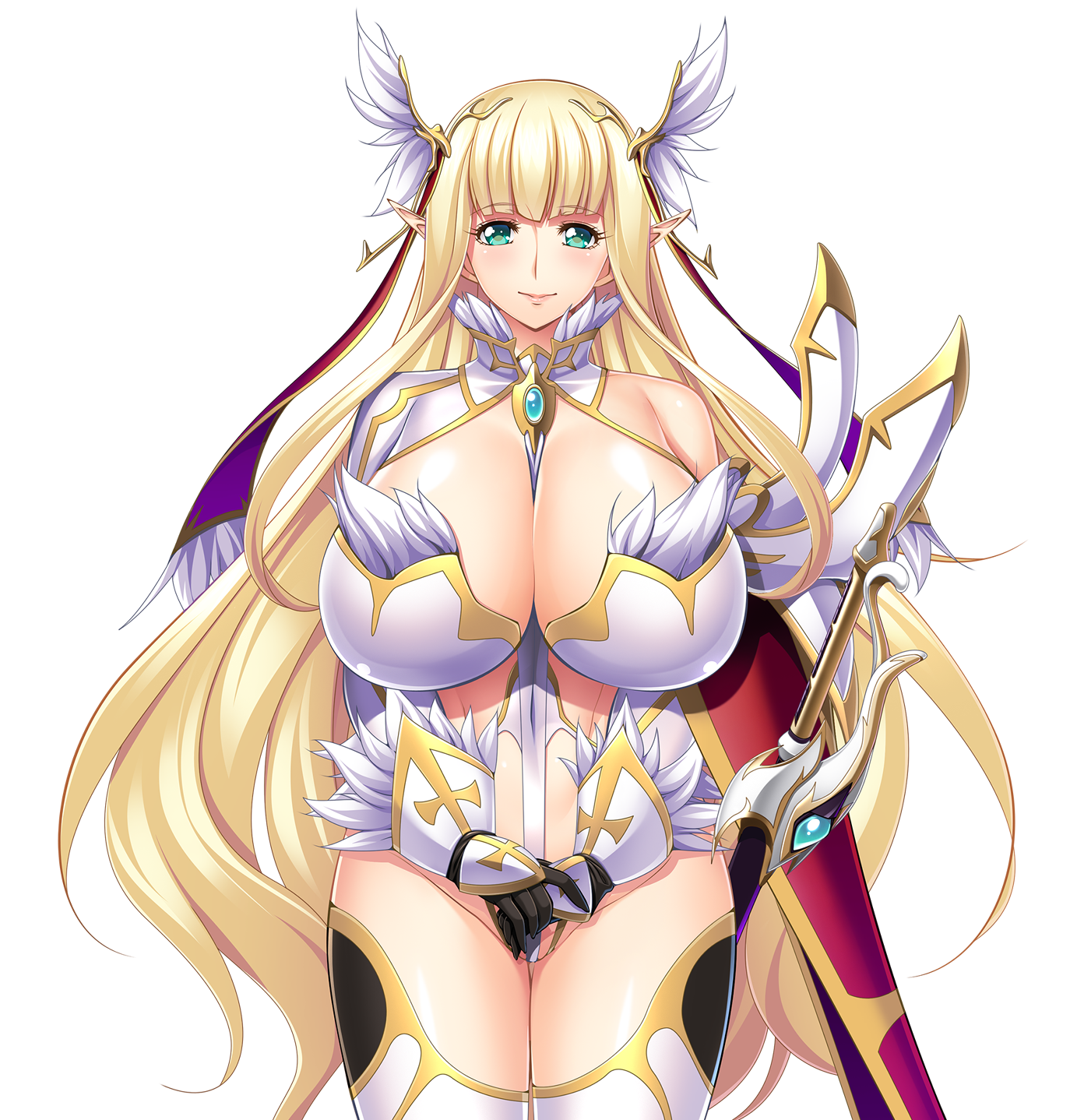 二大おっぱい絵師・葵渚＆オギン☆バラ両氏の超乳・神乳乱れ飛ぶ実用性抜群AVG『プリンセスハートリンク ～剣姫たちの艶舞～』