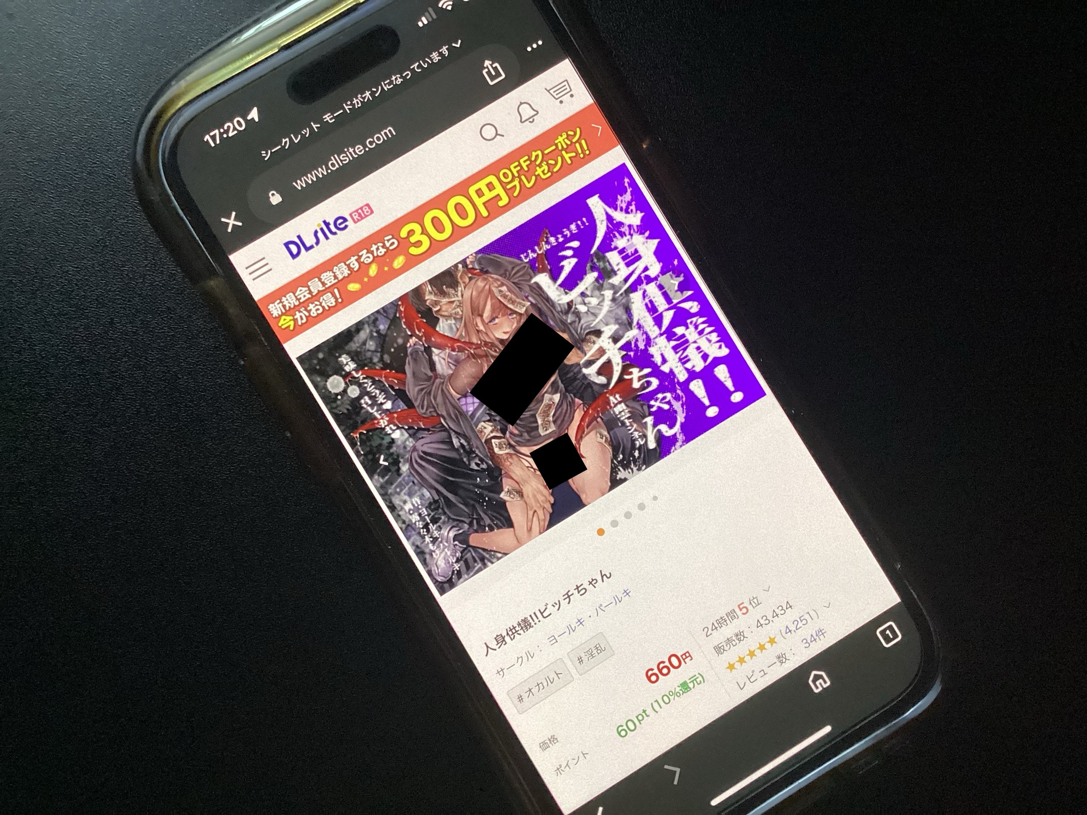 人身供犠!!ビッチちゃん DLsite